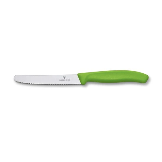 Victorinox 11Cm Domates & Sosis Bıçağı - Yeşil