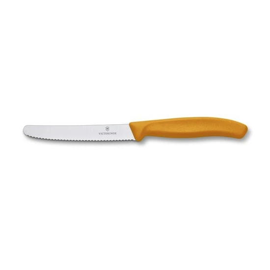 Victorinox 11Cm Domates & Sosis Bıçağı - Turuncu