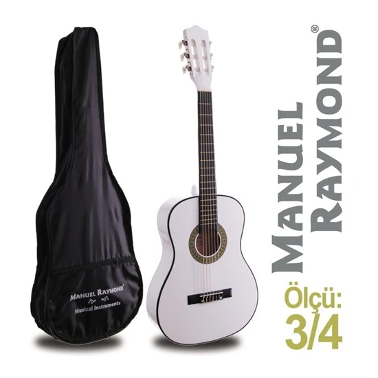 Manuel Raymond MRC87WH Junior Klasik Gitar