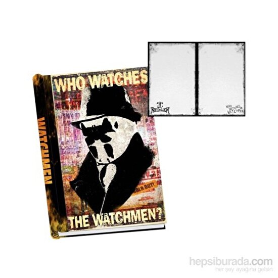 Watchmen Hardcover Journal Rorschach Defter