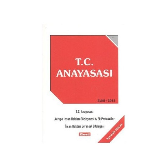 T.C Anayasası (Cep Boy) Kitabı Ve Fiyatı - Hepsiburada