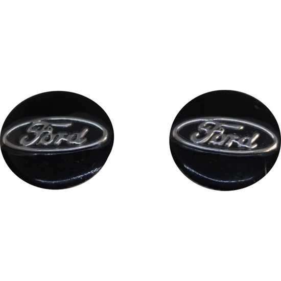 Bross BDP862 Ford İçin 2 Adet Araç Anahtar Logo Amblemi 14 mm Çap