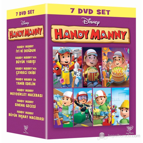 Handy Manny Box Set (DVD) (7 Disk) Fiyatı - Taksit Seçenekleri