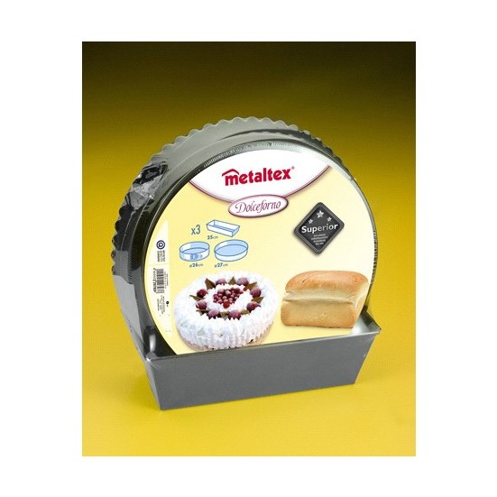 Metaltex 4 Parça Pasta Kek Kalıbı Fiyatı Taksit Seçenekleri