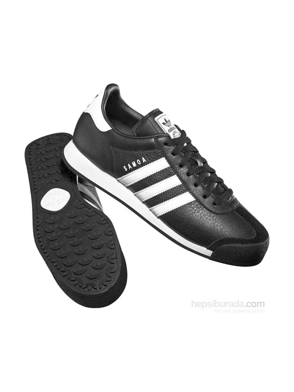 adidas 019351 Samoa Unisex Orıgınals Ayakkabı Beyaz-Siyah