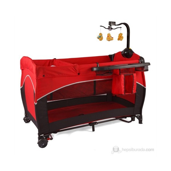 Prego 8025 Wonderland Kırmızı Park Yatak Fiyatları