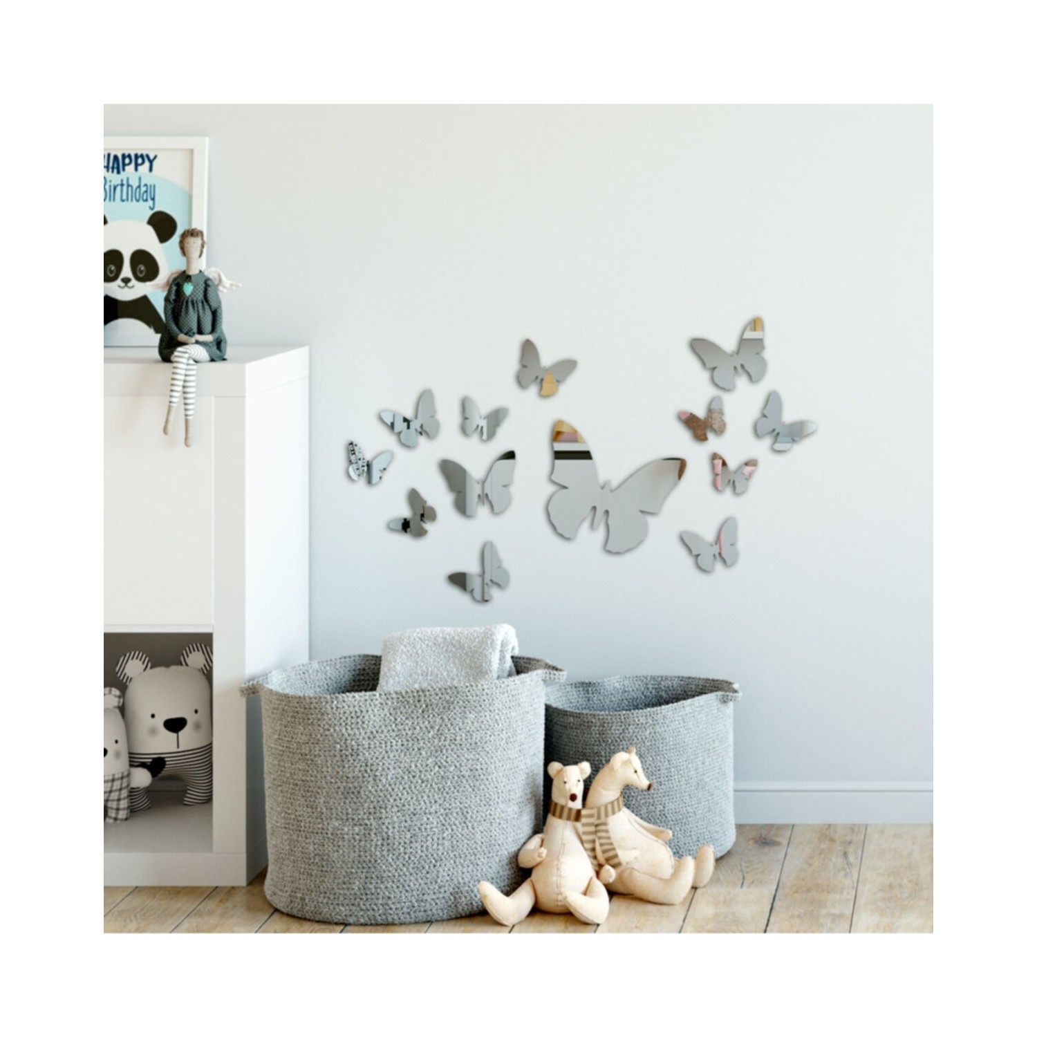 Walldeco Kelebekler Akrilik Pleksi Duvar Aynası Fiyatı Walldeco Kelebekler Akrilik Pleksi Duvar Aynası Fiyatı