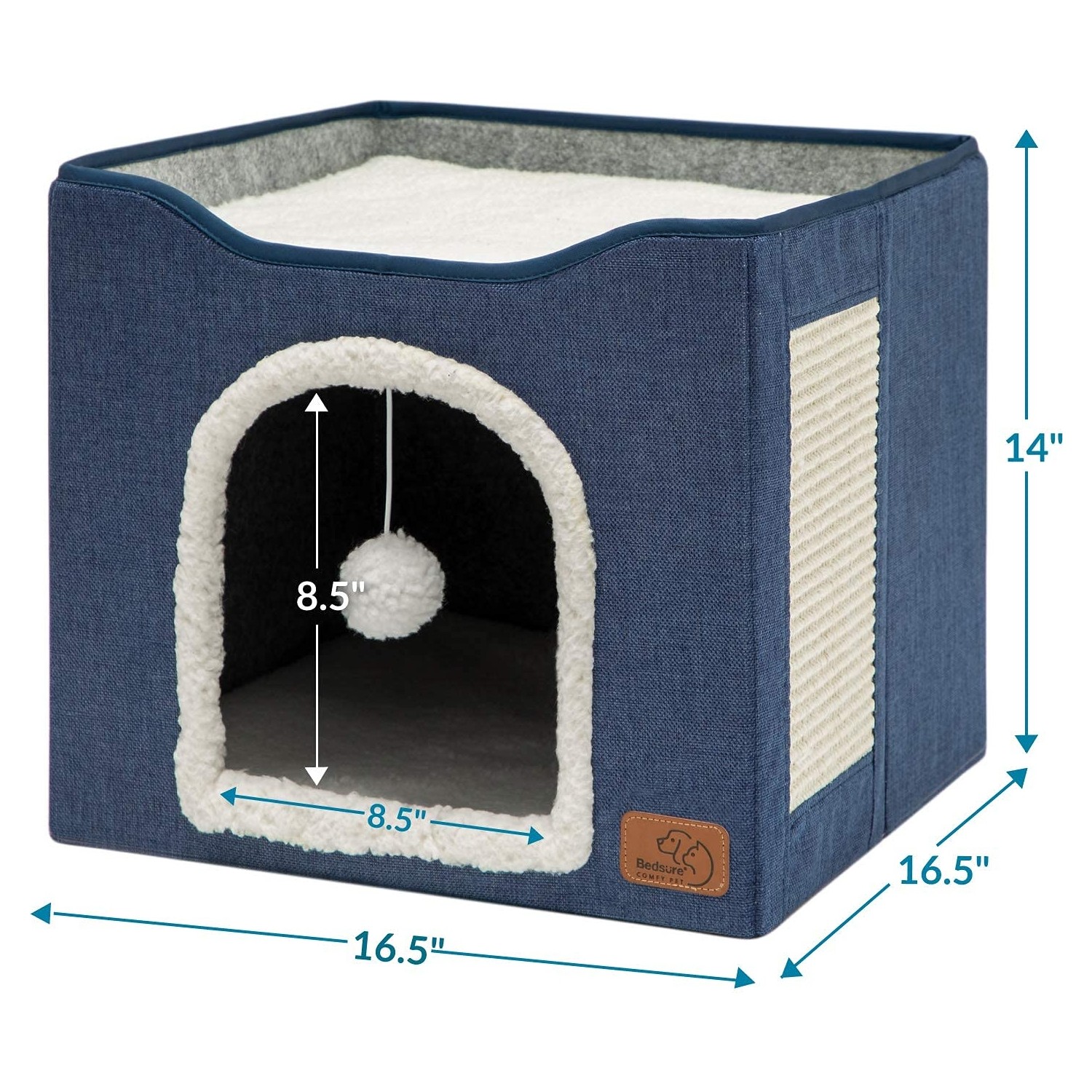 Bedsure Comfy Pet Katlanır Kedi Yatağı Evi (Yurt Dışından) Fiyatı