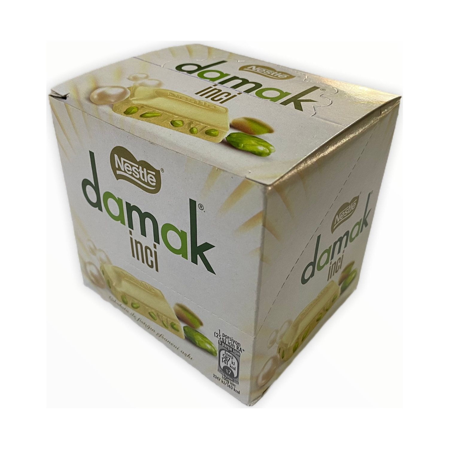 Nestle Damak Antep Fıstıklı Inci Kare Çikolata 6'lı Fiyatı