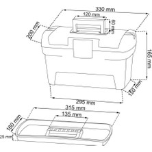 Keter Herobox 13'' Takım Çantası