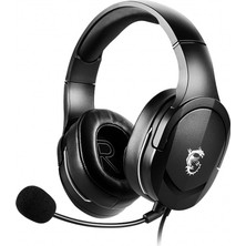 MSI GG IMMERSE GH20 GAMING HEADSET 40MM SURUCU KABLO 20HZ-20KHZ 32 OHM MIKROFON 1.5M ORGU Y-KABLO 3,5 MM JAK JAK KULAKUSTU KULAKLIK