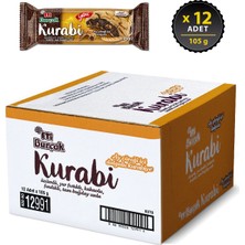 Eti Burçak Kurabi Ay Çöreği İçi Dolgulu Kurabiye 105 g x 12 Adet