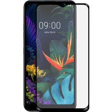 Kzy Lg K50 Tam Kaplayan Temperli Ekran Koruyucu Cam