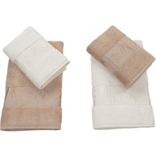 Nurpak Bambu Banyo Havlu Seti - 4 Parça