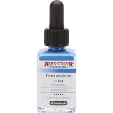 Schmincke  Aero Color  Akrilik Mürekkep  28 ml  404 Kobalt Mavisi