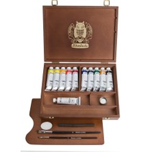 Schmincke  Norma Professional  Yağlı Boya Seti  11 x 35 ml Ahşap Kutu