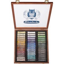 Schmincke  Soft Pastel Boya Seti  45 Renk Landscape Ahşap Kutu