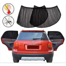 Markaflex Araba Araç Oto Yan Cam Güneşlik Örtü Perde + Oto Koku