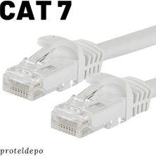 IRENIS CAT7 Ethernet (Network, LAN) Kablosu, Beyaz, 50 cm