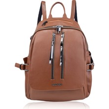 Madame Kapaklı Sırt Çantası Taba