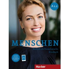 Hueber Menschen A2.2 : Kursbuch + Arbeitsbuch Mit Online Ar + Audio-Cd