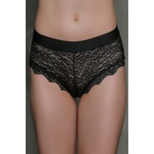 Moonlight 3007 Siyah Dantelli Slip