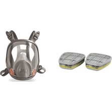 3m 6800 Tam Yüz  Maskesi -3m 6057 Abe Filtre