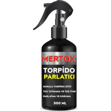 Mertox Otomobil Araç Araba Torpido Parlatıcı ve Bakım Sütü 500ML Temizleme Bakım