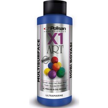 Polisan X1 Art Multisurface Hobi Boyası - Ultramarine - 120 ml