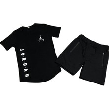 Amor Man Ter Tutmayan Pamuk Baskılı Yeni Stil Erkek Şort Takım