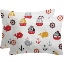 Lief Home %100 Pamuklu Bebek Yastık Kılıfı | 35X45 ( 2 Adet )