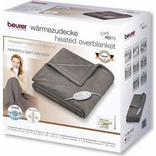 Beurer Hd 75 Cosy  Elektrikli Battaniye 180 x 130 Koyu Gri