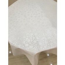 Yüksel Halı Mefruşat Masa Örtüsü Yuvarlak Astarlı PVC160 cm Çap