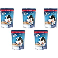 Felix Sığır Etli Kedi Konservesi 100 gr (5 Tane)