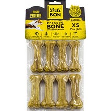 Delibon Deri Pres Kemik 7 cm Xs Boy 8 Li Paket Natural