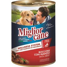 Miglior Cane Biftekli Yetişkin Köpek Konservesi 24X405 gr