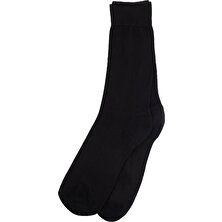 KBC Socks 6'lı Bambu Dikişsiz Erkek Klasik Çorap Seti / 2 Siyah - 2 Lacivert - 2 Füme