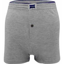 Tutku Penye Düz Boxer 117 | Gri