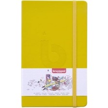 Bruynzeel Bullet Journal Dot Noktalı Çizim Defteri 140 Gr. A5 64 Sayfa Sarı