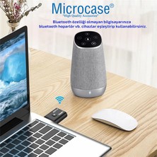 Microcase Bluetooth 5.0 2in1 USB Ses Alıcı - Verici Mini Adaptör 3.5 mm Jack - AL2610