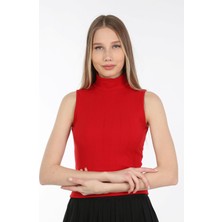 Neslice Kadın Yarım Balıkçı T-Shirt