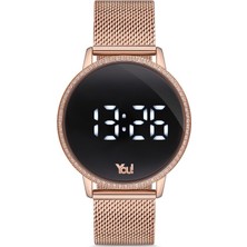 You Watch YW3122 Havana Taşlı Rose Gold Kadın Kol Saati