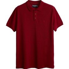 Bad Bear Erkek Bordo Polo Yaka T-Shirt