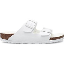 Kadın Terlik 1019046 Birkenstock Arizona Bf Triples White