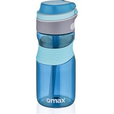 Qmax Qx-02 Tritan Matara 450 ml Mavi