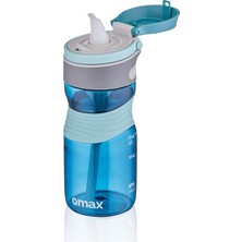 Qmax Qx-02 Tritan Matara 450 ml Mavi