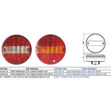 Mini Hamburger Stop Lambası  Fonksiyonlu    24 Volt