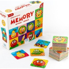 Ca Games 5040 Memory Hafıza Kartı Puzzle Meyveler - Sebzeler 48 Parça