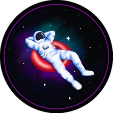 Woof Uzaydaki Mood Astronot Mouse Pad