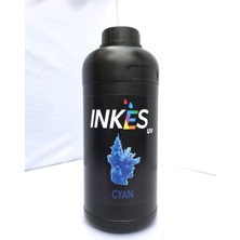 Inkes UV Uv Baskı Mürekkebi 1000 ml -EPSON Dx4/dx5/dx7 ve XP600 Kafalar Ile Uyumlu Rıgıd Uv Mürekkebi Sert ve Yarı Esnek Zeminlere Uygun